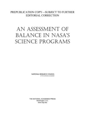 cover image of An Assessment of Balance in NASA's Science Programs